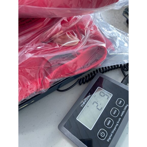 Allison Brown NY Dramatic Cape with Mega Buttons Size 2X Relaxed Fit Red Layers - Picture 6 of 7